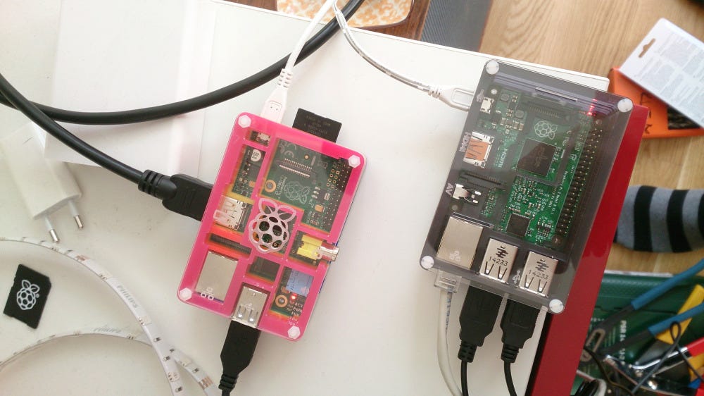A Raspberry Pi running Norch