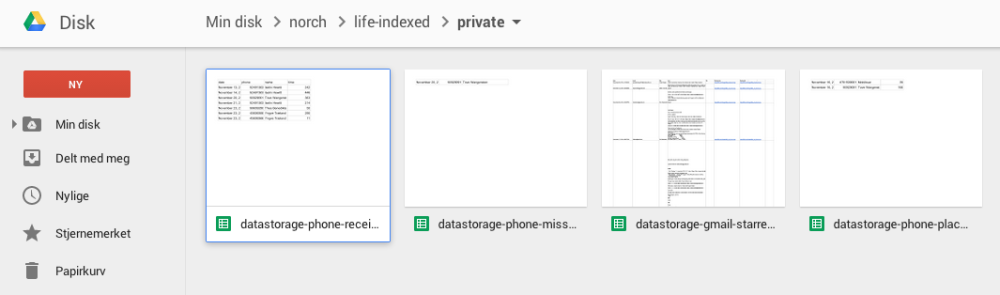 More data from different sources added to spreadsheets on Google Drive with IFTTT